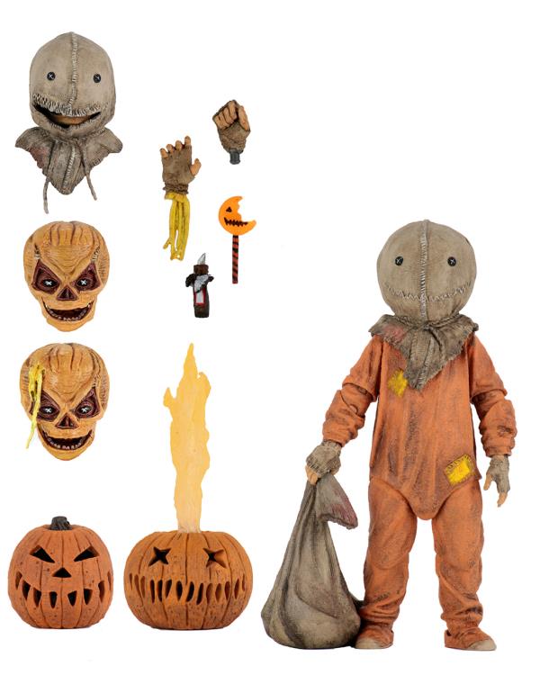 Trick r Treat Sam O'Lantern Pumpkin Light-Up Ornament