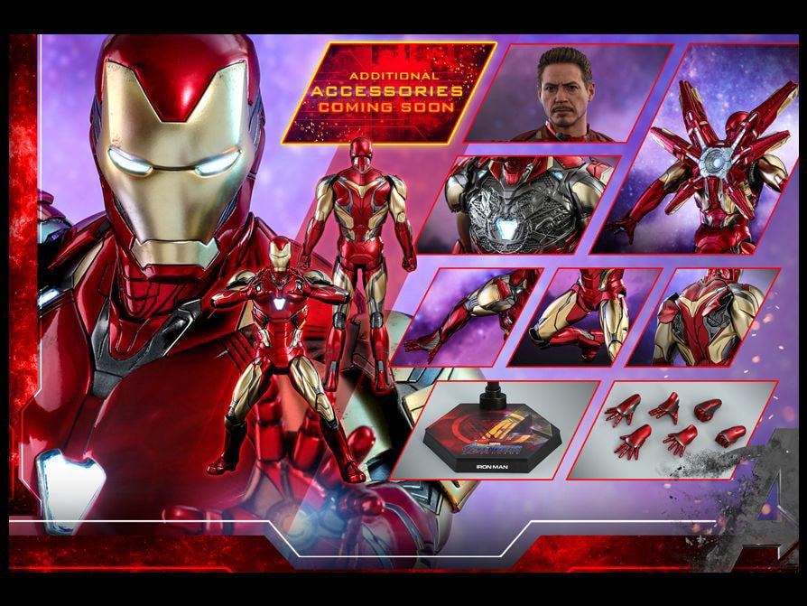 Avengers: Endgame Iron Man Mark LXXXV 1/6th Scale Figure | Halo 13